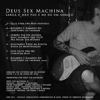 Deus Sex Machina – Larga O Meu Pau E Me Dá Um Abraço