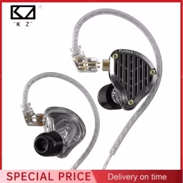 KZ-PR3 Fones de ouvido com fio, HiFi Monitor Earbuds, Esporte Headset com fio, driver planar, 13,2 milímetros, PR2 PR1