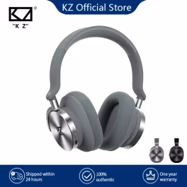 KZ-T10S ANC Auscultadores sem fios, Bluetooth 5.0 fone de ouvido com microfone, música Headset, Double-Fed Active cancelamento de ruído
