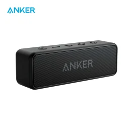 Soundcore by Anker, Soundcore 2 caixa de som bluetooth portátil, Better Bass, bluetooth com 20 metros de alcance, IPX7 à prova d’água, 24 horas de som sem recarregar