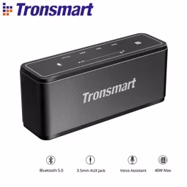 Tronsmart-Mega Coluna Bluetooth Portátil com Controlo Touch, Soundbar, Suporte Assistente de Voz, NFC,MicroSD, 40W