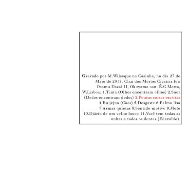 Clan dos Mortos Cicatriz – [2]