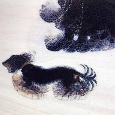 Pvstvnoisv – Dinamismo de Um Cão na Coleira