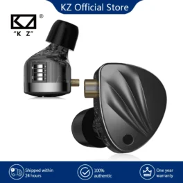 Kz krila fone de ouvido intra-auricular hifi 1dd + 1ba, armadura balanceada ajustável de alta qualidade, monitor, cancelamento de fones de ouvido