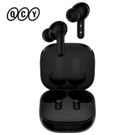Qcy t13 tws sem fio bluetooth fone de ouvido v5.1 controle toque com 4 microfones enc hd chamada fone personalização app 40h