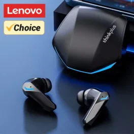 Fones de Ouvido Bluetooth 5.4 Lenovo GM2 Pro, Headset Esportivo Sem Fio, In-Ear, Baixa Latência, Modo Duplo, Fones de Música Novos