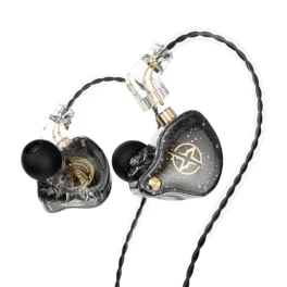 X2 pro 3.5mm destacável com fio fones de ouvido duplo dinâmico alta fidelidade fone baixo estéreo músico monitor esporte correndo