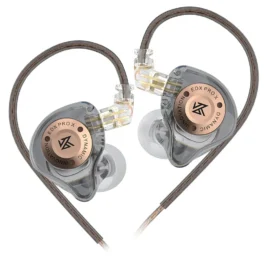 Kz edx pro x unidade dinâmica fone de ouvido alta fidelidade baixo earbud dj esporte música cancelando fones 2pin cabo kz zstx zsn pro x edc eda zvx