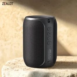 ZEALOT-S32PRO 15W Portátil Bluetooth 5.2 Alto-falante Ao Ar Livre À Prova D ‘Água Sem Fio TWS Mini Coluna Caixa Alto-falante Ao Ar Livre Cartão TF