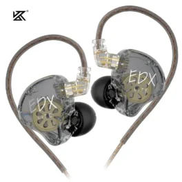 KZ-EDX Lite HIFI Fones De Ouvido Baixo, Earbuds De Música Estéreo, No Monitor De Ouvido, Fones De Ouvido Ao Vivo Do Palco, Gaming Sports Headset