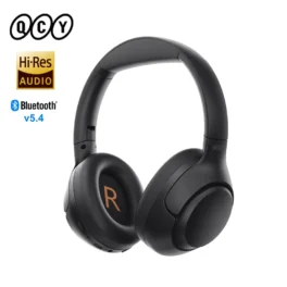 Qcy h3 anc fones de ouvido sem fio 43db cancelamento de ruído ativo fone de ouvido com fio/sem fio bluetooth 5.4 fones de ouvido de áudio de alta resolução 60 horas