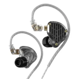 Novo kz pr3 no ouvido 13.2mm driver planar com fio fones de ouvido alta fidelidade monitor baixo esporte com fio fone pr2 pr1 za zer